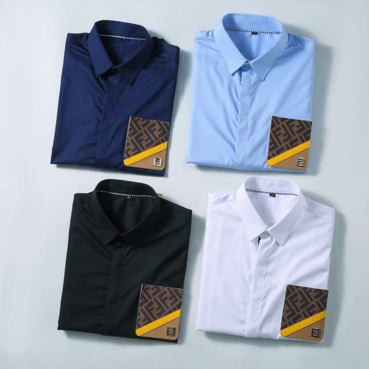 Picture of Fendi Shirt Long _SKUFendiM-3XL26nn4626263